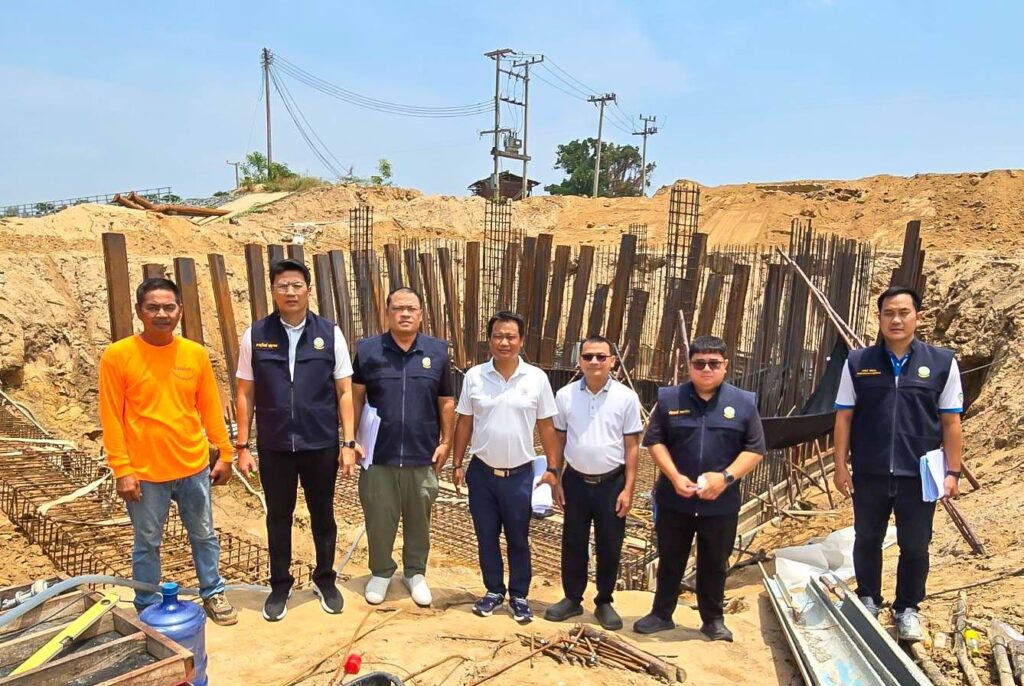 ลงพื้นที่ติดตามความก้าวหน้าการดำเนินงานในเขตพื้นที่รับผิดชอบ