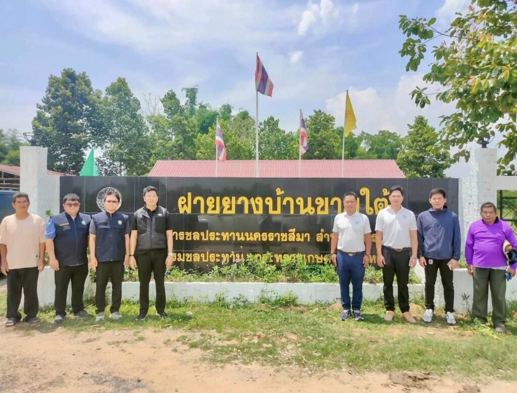 ลงพื้นที่ตรวจติดตามความพร้อมของอาคารชลประทานและสิ่งกีดขวางทางน้ำ