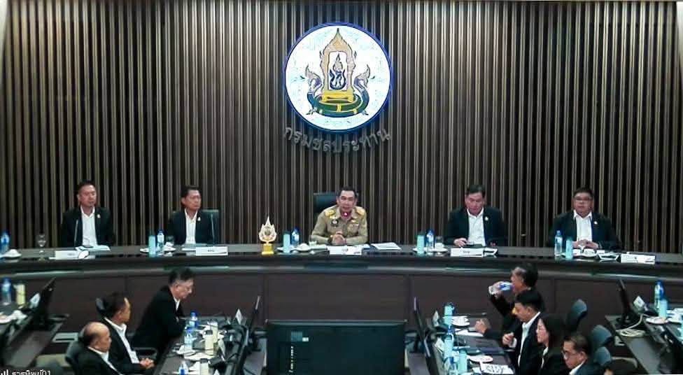 เข้าร่วมประชุมมอบนโยบายการขับเคลื่อนงานกรมชลประทาน